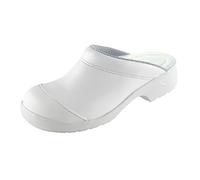 Euro-Dan Flex Sabots de sécurité ouverts avec embout en acier Blanc SB+A+E+SRC