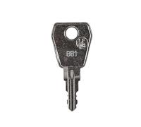 Euro-Locks Clés de rechange | Numéros de fermeture de 801 à 900 | Clés supplémentaires pour boîtes aux lettres, cylindres universels, serrures de meubles | haute résistance aux matériaux