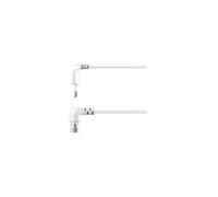 Euro Mains Lead - Câble d'alimentation - Europlug incliné pour power IEC 60320 C7 incliné - CA 230 V - 2.5 A - 5 m - blanc