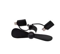EURO MARKETING MANUFACTURING Ventilateur pour téléphone portable, couleurs assorties, unique igz154
