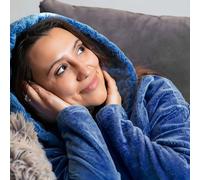 EURO MARKETING MANUFACTURING Veste Chaude avec Manches et Capuche, Polyester, Couleurs Assorties, Unique