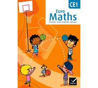 Euro Maths CE1 éd. 2012 - Fichier de l'élève + Aide-mémoire Fichier de l'élève avec aide-mémoire Edition 2012 - Marie-Lise Peltier - Hatier - broché - Scolaire / Universitaire