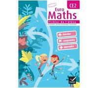 Euro Maths CE2 éd. 2010 - Fichier de l'élève + Aide-mémoire - Marie-Lise Peltier - Hatier - broché - Livre