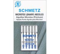 Schmetz Aiguilles pour machine Microtex Sharp Tailles 8/60, 10/70, 12/80 5 par paquet