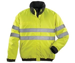 Euro Protection - Gilet haute visibilité en polyester. Réversible. 3 poches. - Taille: XXL - Couleur : jaune