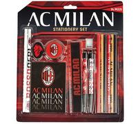EURO PUBLISHING Milan Set de papeterie - Produit officiel - (Composé de 14 pièces) - Langue Italienne