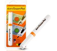 Euro Tester Pen - Stylo Detecteur Faux Billets, euros, Professionnel, Verificateur de Billet, Fonctionne sur Euro, Dollar, Livre Sterling et Devises Internationales - Made in Italy