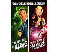 Euro-Thriller Double Feature Invisible The Death Ray Mirror of Dr. Mabuse