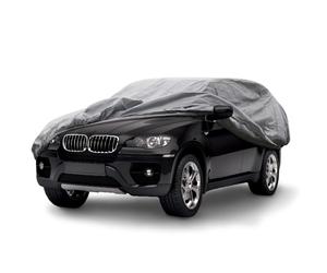 EURO VANADIUM - Bâche de Protection 4x4 - extérieur Gris 470 x 178 x 145