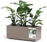 euro3plast 315-4G9 Jardinière Greener Kebe 100cm, taupe