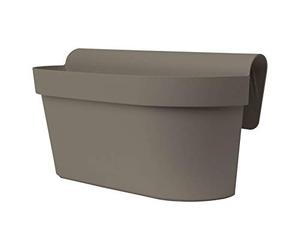 euro3plast 608550 Cassetta Up 3059.G9 Jardinière en Plastique Taupe