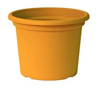 Euro3plast Geo 1976.T5 Pot de fleurs rond Jaune mangue 30 cm