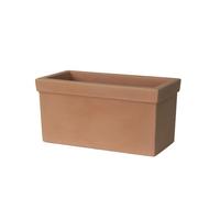 EURO3PLAST-Jardinière balaustra lisse en plastique Euro3plast - 80 cm