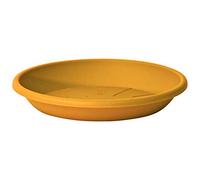 Euro3plast Medea Soucoupe 20, 24, 28, 32, 40 cm - Couleurs : rouge, jaune mangue ou bleu pétrole (20 cm, jaune mangue)