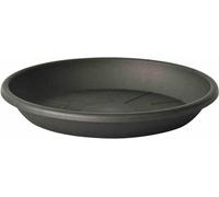 EURO3PLAST Medea 1475.62 Soucoupe Anthracite D 20 x H 3,3 cm