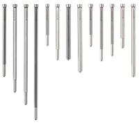 Euroboor IBC.70 Goupille Pilote - Diamètre Extérieur 6.35 mm - Longueur 77 mm - Pour l'éjection des Résidus au Centre de la Fraise Lorsque le Trou est Terminé