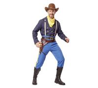 EUROCARNAVALES Déguisement Cowboy Wayne Homme