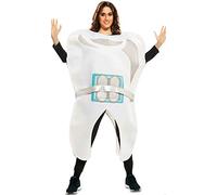 EuroCarnavales Déguisement de Dent avec Brackets pour Adulte