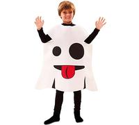 EuroCarnavales Déguisement de Emoji Fantôme pour Enfants