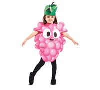 EuroCarnavales Déguisement grappe de raisin enfant - Rose - 3 à 4 ans (92-104 cm)