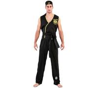 Déguisement - Déguisement King Cobra Kai - Noir - Adulte - Livraison 24h S