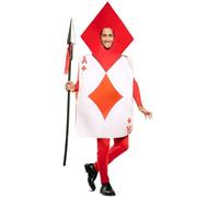 EUROCARNAVALES, SA Déguisement Carte As Pique pour Adulte