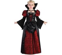 EUROCARNAVALES, SA. Déguisement Vampire Cordelia fille. Fille 7 ans