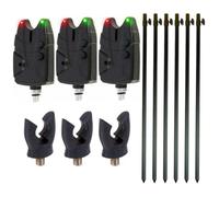 Eurocatch Beetdetector Kit de bâton de banc - Support de canne à pêche