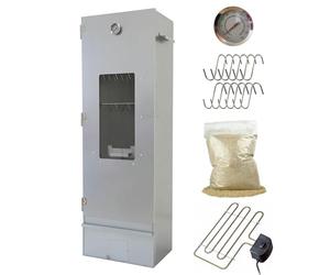 EUROCATCH - Ensemble fumoir - Big One - avec spirale électrique - Thermostat - Moïte de fumée 4 litres