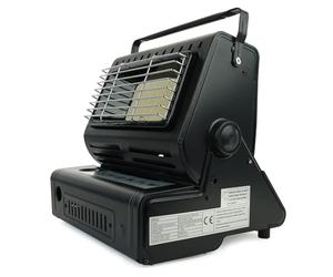 Eurocatch Gas Heater - Chauffage - Chauffage de terrasse - Chauffage de camping - Chauffage au gaz - Réglable - Portable