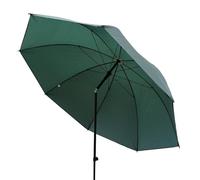 EUROCATCH Parapluie de pêche 200cm - avec pli - Parasol de pêche - Vert - Parapluie - Brolly - 165cm diametre