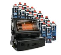 Eurocatch Poêle à gaz - Incl. 16 cartouches - Chauffage