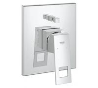 Eurocube -Façade pour mitigeur monocommande 2 sorties (Pour installation Douche ou Bain/Douche) (19896000)