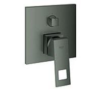 Eurocube Grohe 24094AL0 graphite dur brossé, mitigeur monocommande à encastrer avec inverseur 3 voies