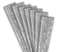 Eurodeco Lot de 6 m² / 36 panneaux de plafond, texture 100x16, aspect bois, en polystyrène extrudé (XPS), 100 x 16,7 cm (P4-102)