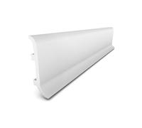Eurodeco - Pack de 5 pièces de 2 mètres - Plinthes de sol en polystyrène expansé dur - Blanc - Décoration mur, sol, plafond - N°2076158031