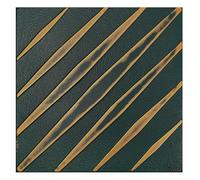 Eurodeco Panneaux en polystyrène XPS, Panneaux de plafond, Panneaux muraux 3D, Décorations en polystyrène, Revêtement mural rétro vintage, 3mm d’épaisseur - 50x50cm (4 m² - 16 pièces, 89-ZL-44)