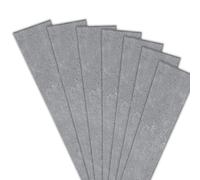 Eurodeco Polystyrène PS Panneaux de plafond, revêtement aspect béton, imitation, souple, panneau muraux imitation décors 100x16,7cm épaisseur 3mm (10m², P43)