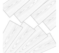 Eurodeco Polystyrène PS Panneaux de plafond, revêtement aspect bois, imitation, souple, panneau muraux imitation décors 100x16,7cm épaisseur 3mm (10m², P02)