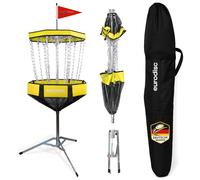 Eurodisc CHAINWALKER Jaune Disque Golf Panier simiilaire DGA Mach-Lite, avec 1x Putter