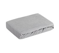 Eurofirany 5903571278937, drap plat, coton, 180 x 200 cm, gris clair
