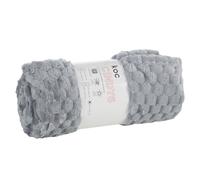 Eurofirany couverture effet 3D argent 170x210 cm 260 GSM polyester déco