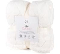 Eurofirany Couvre-lit 150x200 Caro microfibre crème D91