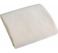 EUROFIRANY | Couvre-lit - 170 x 210 cm - Couvre-lit crème - Piqué
