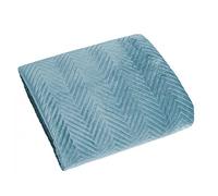Eurofirany Couvre-lit en Tissu Sofia Bleu 200 x 220 cm