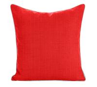 Eurofirany Garden Housse de Coussin d'extérieur - 1 Housse de Coussin imperméable, pour terrasse, canapé imperméable, pour Jardin, 45 x 45 cm, Rouge 3