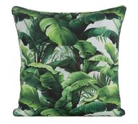Eurofirany Garden Housse de Coussin d'extérieur - 1 Housse de Coussin imperméable, pour terrasse, canapé, Coussin décoratif pour Jardin, imperméable, 45 x 45 cm, imprimé Vert 6
