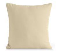 Eurofirany Garden Housse de Coussin d'extérieur imperméable pour terrasse, canapé, Coussin décoratif pour Jardin, imperméable, 45 x 45 cm, Beige Clair