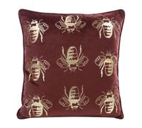 EUROFIRANY | Housse de coussin - 45 x 45 cm - taie d'oreiller rouge - Stylé et à la mode