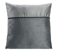 Eurofirany Lot de 2 Housses de Coussin décoratives en Fausse Fourrure, Polyester, Bleu, 45 x 45 cm